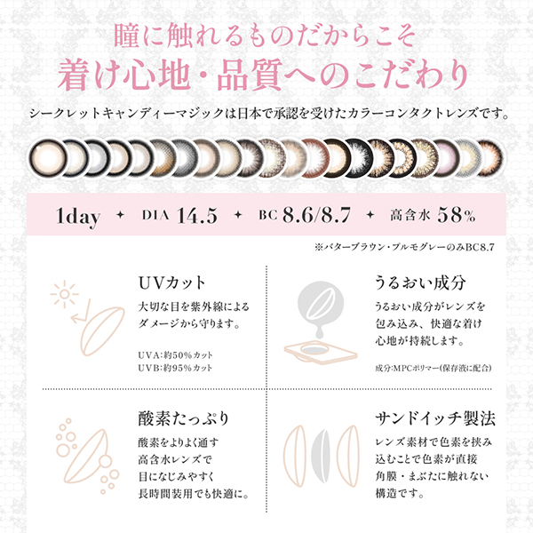 Lcode SECRET CANDY MAGIC 1day エルコード シークレットキャンディーマジック 1day 板野友美 いたのともみ アドキット